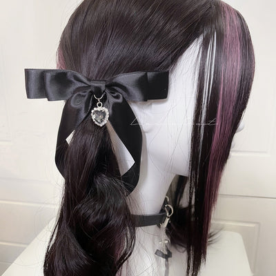 ♡ Heart Bow Clips ♡