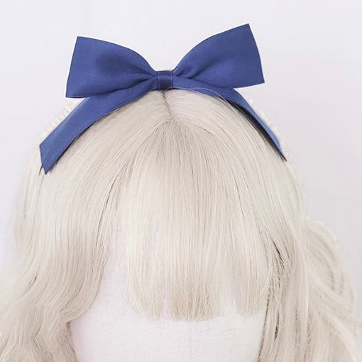 ♡ Alice babydoll bow clip ♡