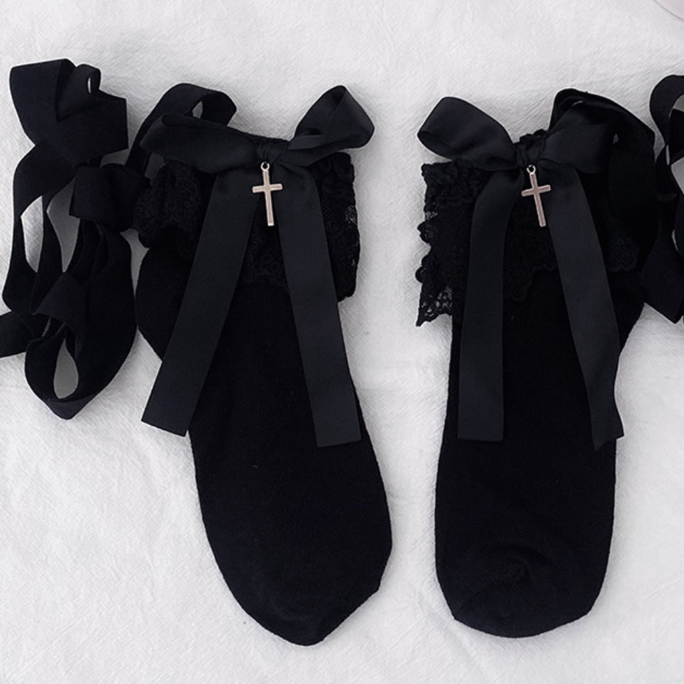 ♡ Ballerina angel socks ♡