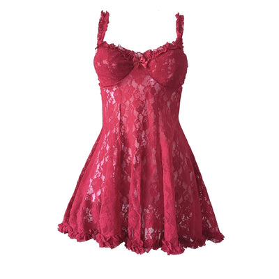 ♡ Lace rose dress ♡