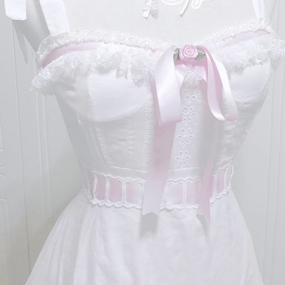 ♡ Swan angel rose dress ♡