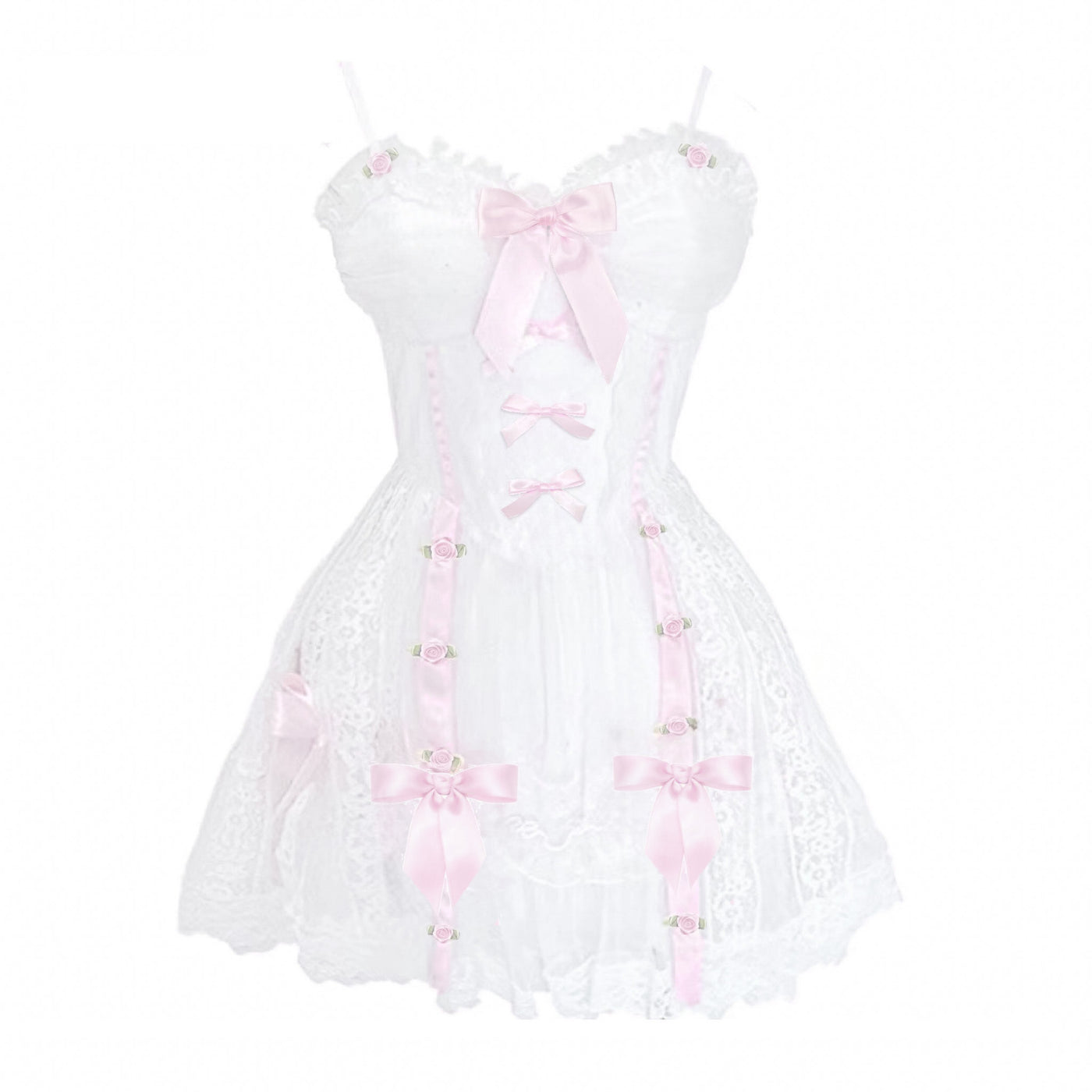 ♡ Rose ribbon dress ♡