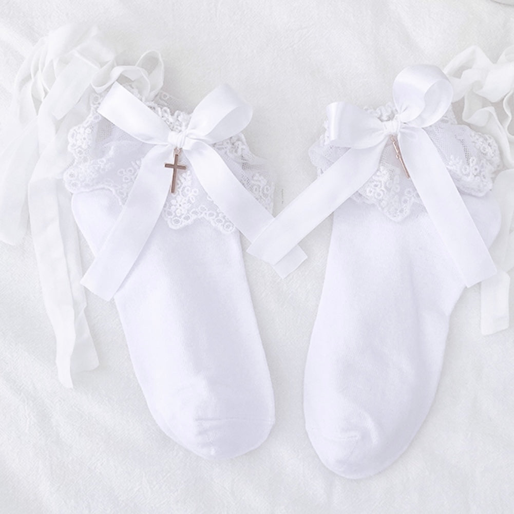 ♡ Ballerina angel socks ♡