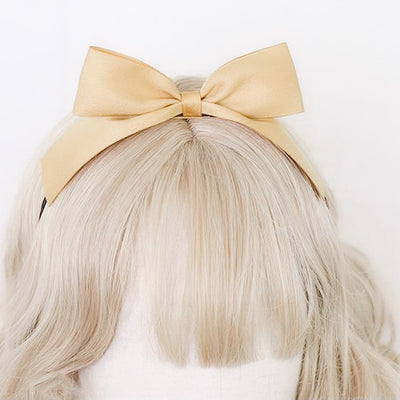 ♡ Alice babydoll bow clip ♡