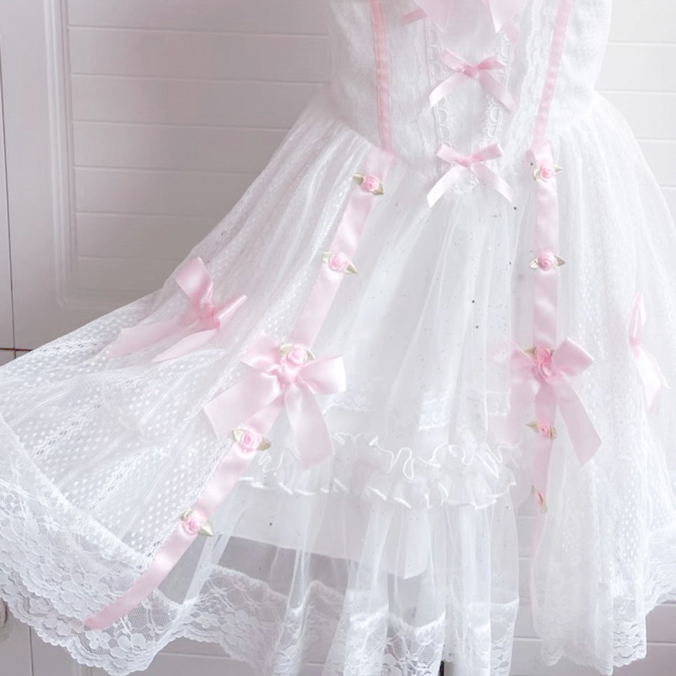 ♡ Rose ribbon dress ♡