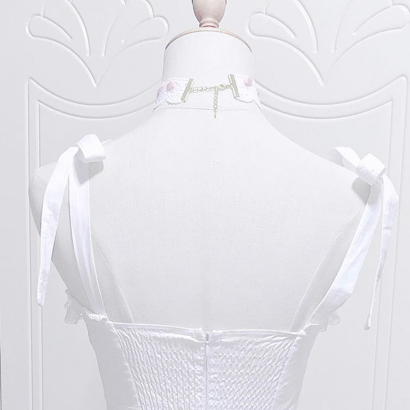 ♡ Swan angel rose dress ♡