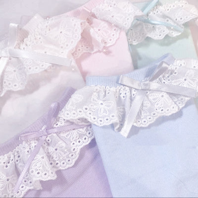 ♡ Broderie eyelet socks ♡