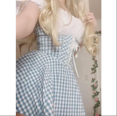 ♡ Farmers Daughter Blue Dress ♡
